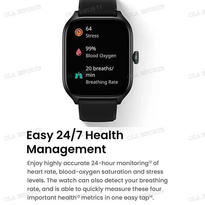 Montre connectée pour Android et iOS