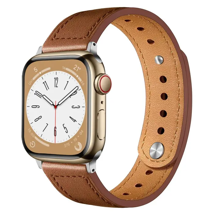 Bracelet en cuir véritable pour Apple Watch, 44mm, 40mm, 45mm, 41mm, 42mm, 38mm, 49mm, 44, 45mm, iWa