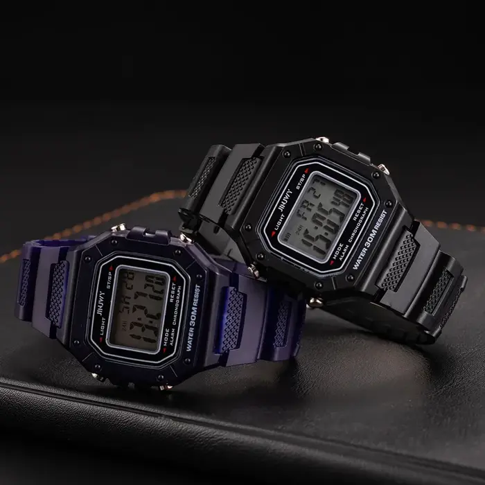 Mode hommes montre numérique militaire résistant à l'eau Sport montres marque de luxe armée