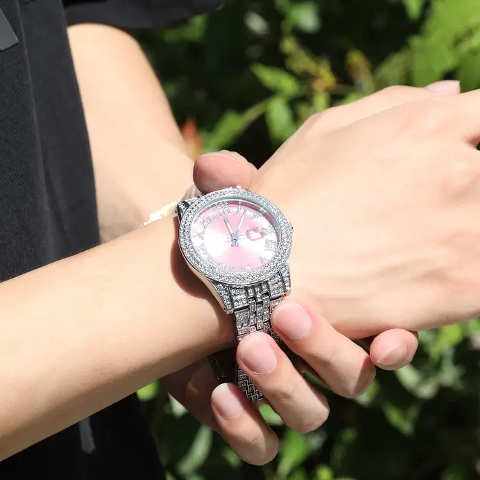THE BLING KING – montre de luxe étanche pour hommes et femmes