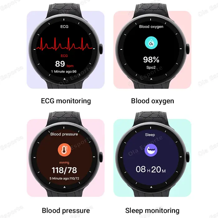 Montre intelligente 2.09 pouces AMOLED écran Bluetooth appel boussole Tracker hommes montres de sport moniteur de santé femmes Smartwatch étanche
