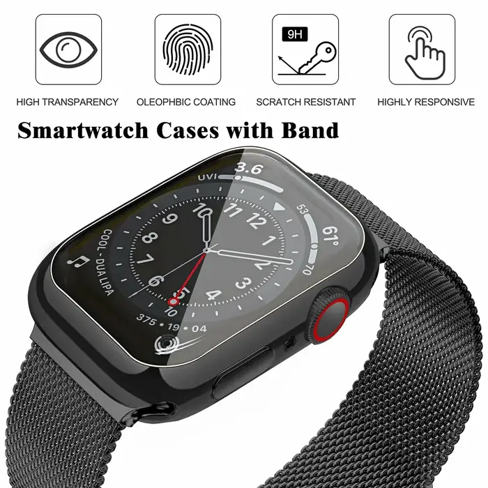 Boucle milanaise pour bracelets de montre Apple 45mm 44mm 40mm 41mm 42-46mm 49mm bracelet iwatch série 11 10 8 7 6 5 4 SE 9 Ultra 3 2