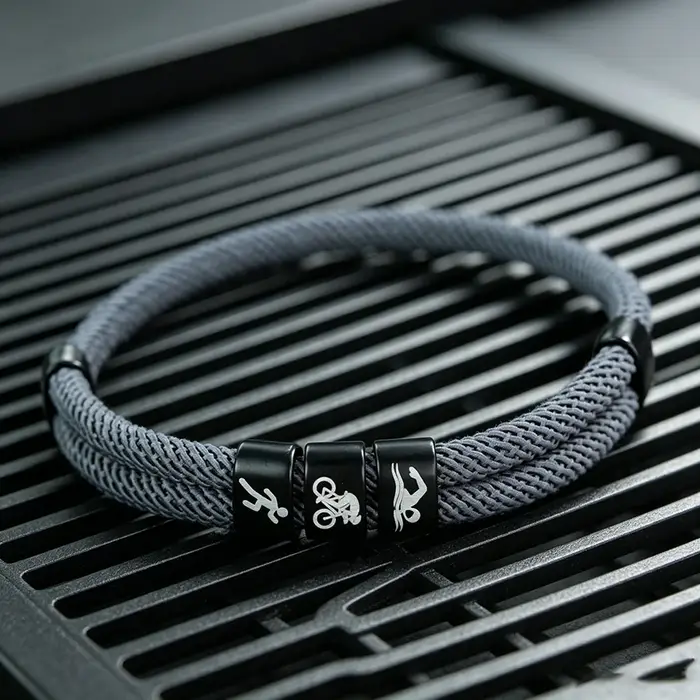 Bracelet en corde de sport pour homme Noter Creative