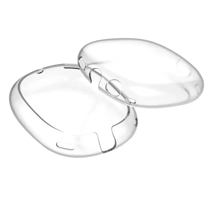 Pour AirPods Max étui Transparent souple TPU anti-rayures housse de protection pour Apple AirPods Ma