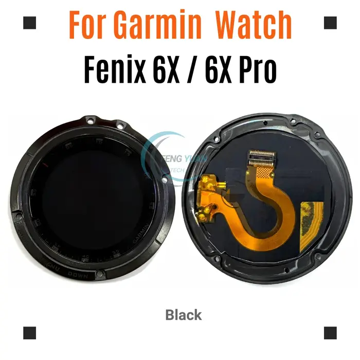 Écran LCD de remplacement pour montre Garmin Fenix 6X Fenix 6X Pro