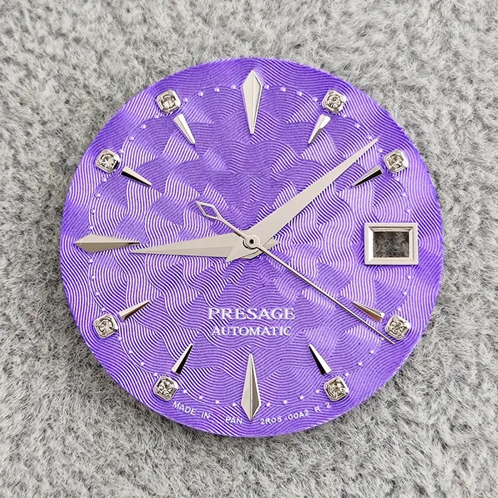 Cadran de montre Prestige S logo 29 mm pour mouvement automatique Mod NH35
