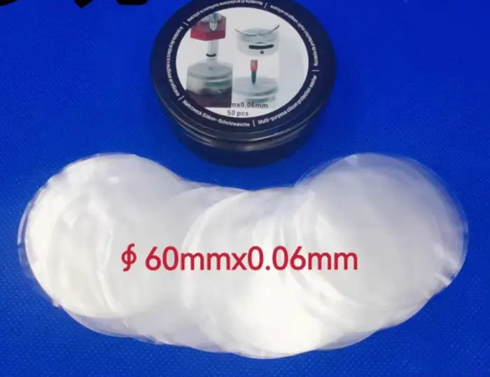 Ensemble de 50 films de protection pour cadran de montre, protège les aiguilles de la montre, élimine les taches, réparation, protection, films en PVC, emballage séparé