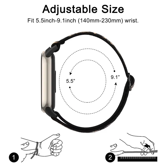 Bracelet à boucle en Nylon pour Xiaomi Smart Band 9 8