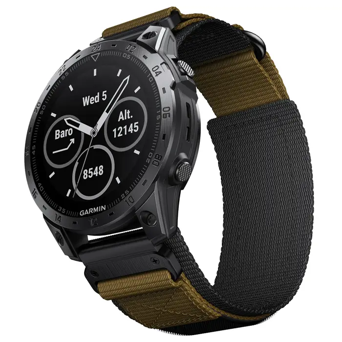 Garmin-Bracelet de montre à boucle en nylon