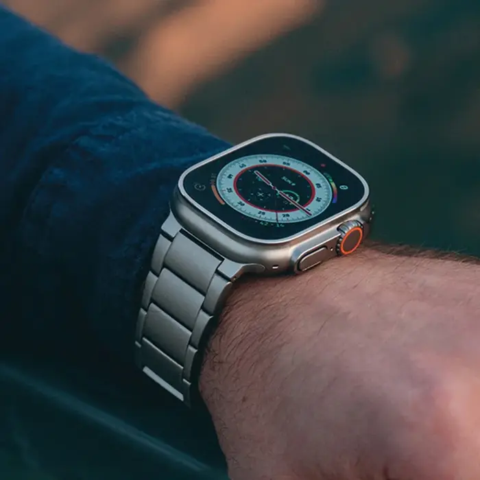 Bracelet en titane pour homme pour Apple Watch Ultra 2