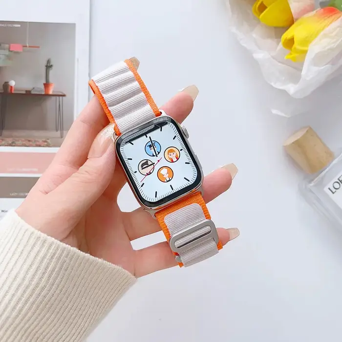 Boucle alpine pour bracelets de montre Apple ultra 2 49mm 46mm 42mm 40-44mm 45mm 41mm bracelet de sport iwatch série 10