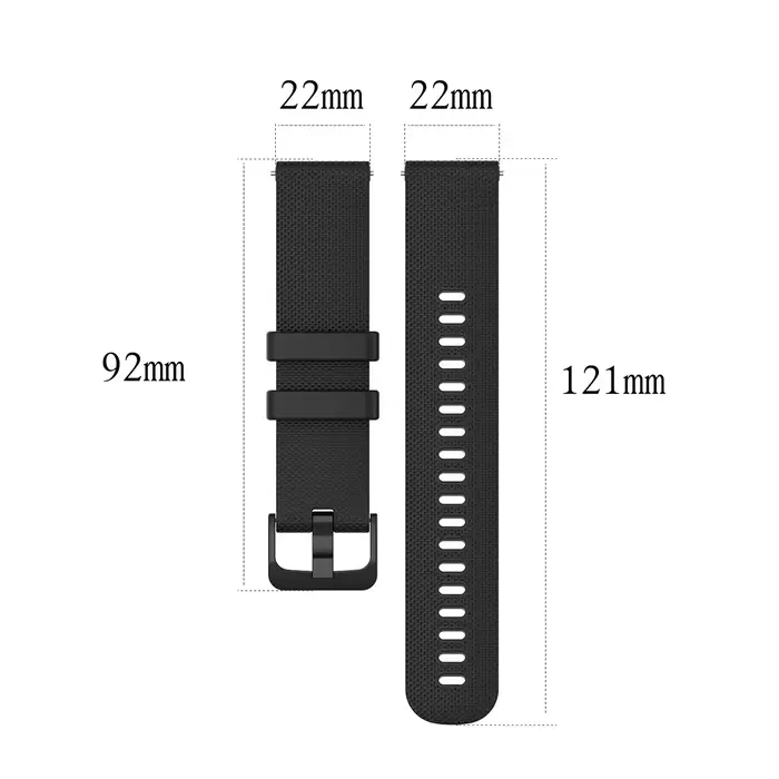Bracelet de sport en silicone pour Polar Pacer et Pacer Pro