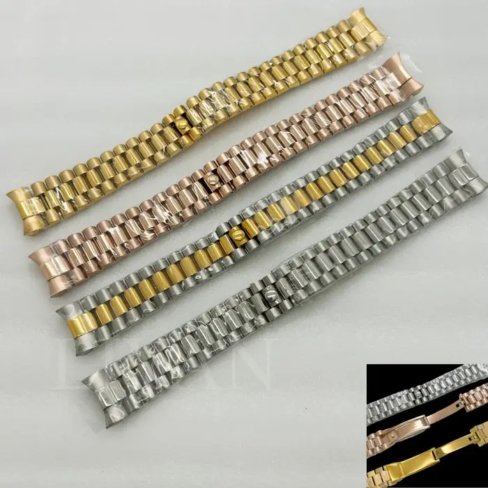 Bracelet présidentiel en or 20MM
