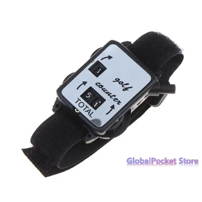 Compteur de score de golf avec bracelet en forme de montre