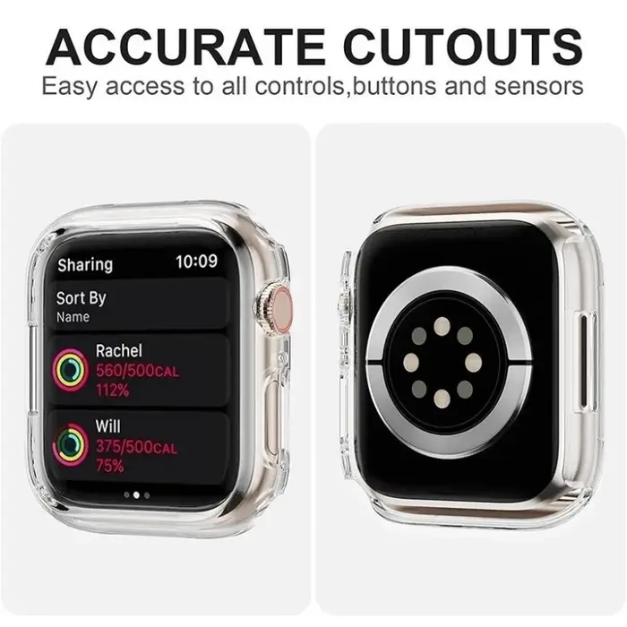 Coque creuse pour Apple Watch série 11 10 9 8 7 6 5 4 SE Ultra 3 2