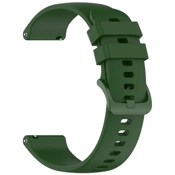 Pour Garmin Vivoactive 5 Bracelet en Silicone 20mm couleur unie Bracelet de montre remplacement Vivo