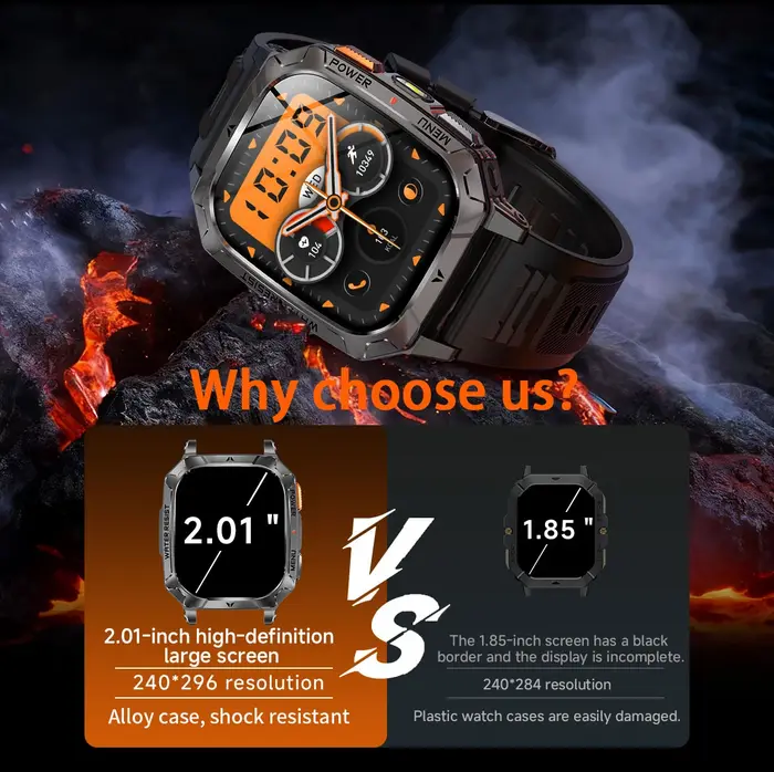 Nouvelle montre connectée avec batterie de 1400 mAh