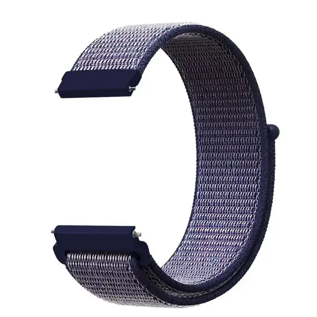 Bracelet à boucle en Nylon pour Garmin Venu 3 2 2s Sq Forerunner 245 55