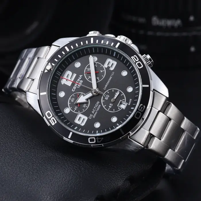 Montres de marque originale Certina AAA 2026 pour hommes, chronographe multifonctionnel à quartz, mo