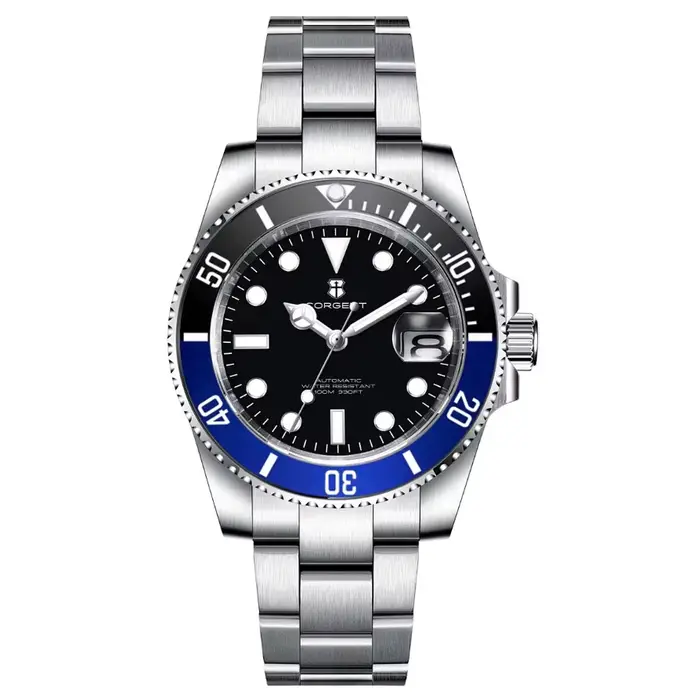 Corgeut – montre de luxe pour hommes, 40mm, Logo personnalisé, saphir NH35, automatique, mécanique, 