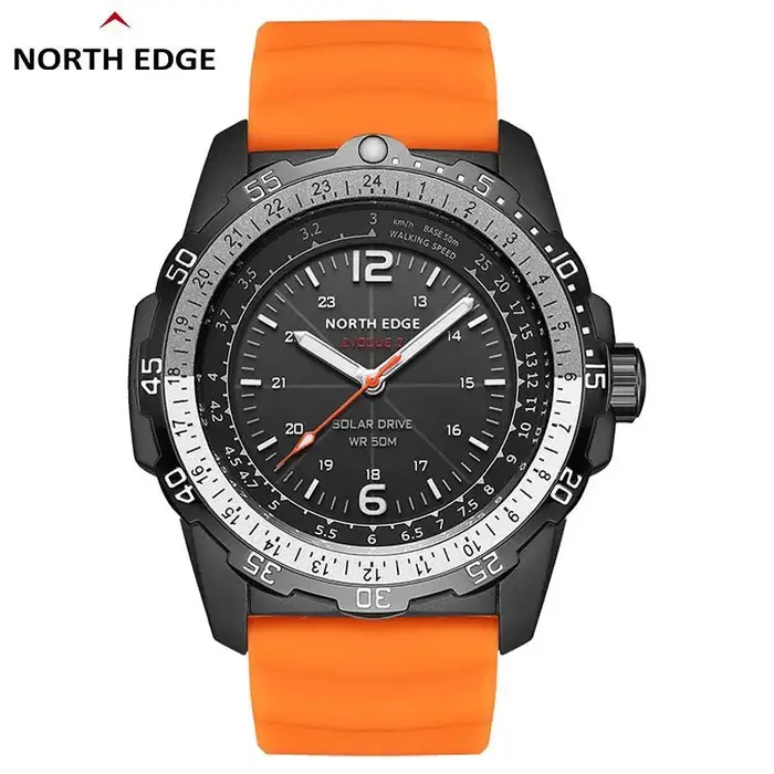 NORTH EDGE EVOQUE 2 montre militaire numérique pour hommes étanche 50M montres de Sport pour hommes