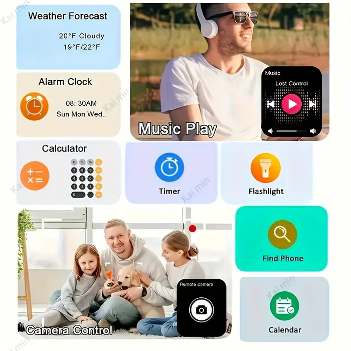 [Montre connectée pour iPhone/Android]