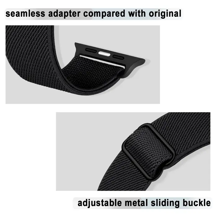 Bracelet chouchou pour Apple watch 10 11