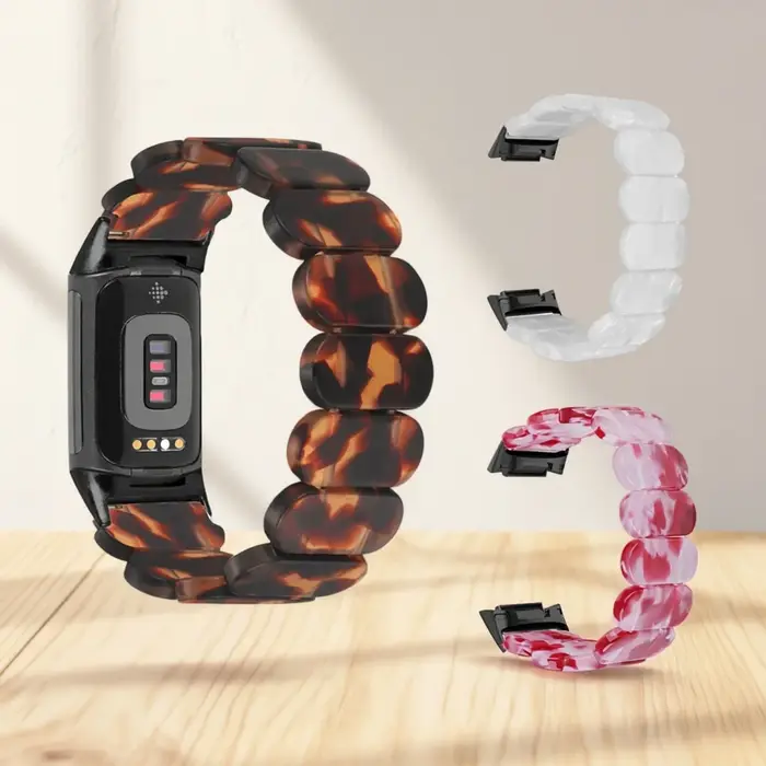 Bracelet en résine pour Fitbit Charge 5 6