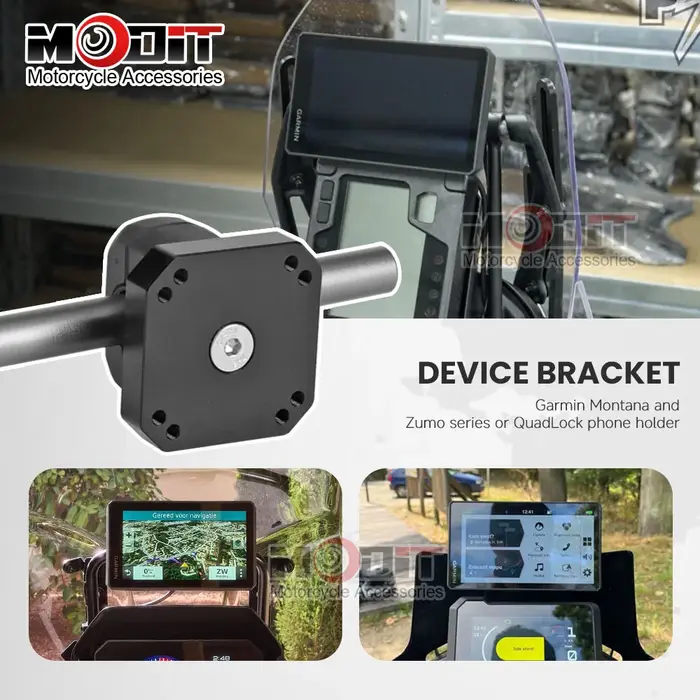 Pour 390adv 790adv 890ADV Adventure R S moto universelle 12mm 16mm 22mm support GPS Garmin