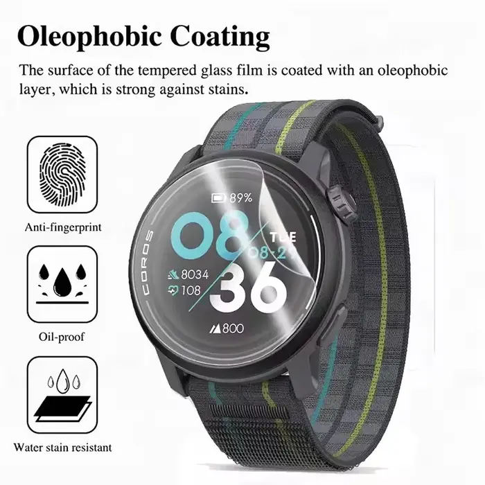 Protecteur d'écran pour montre connectée Coros Pace 4 3