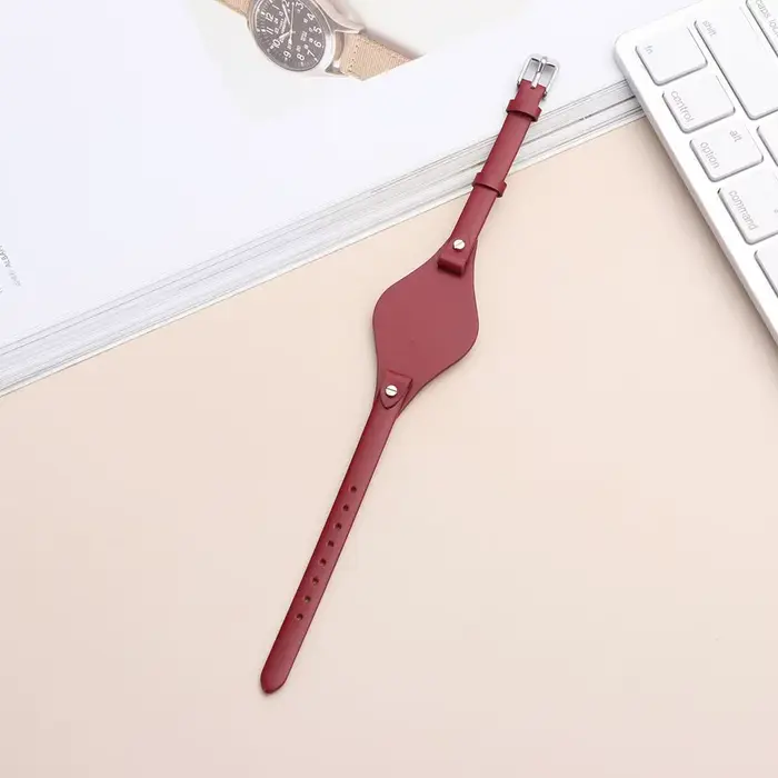 Bracelet de montre en cuir véritable pour Fossil