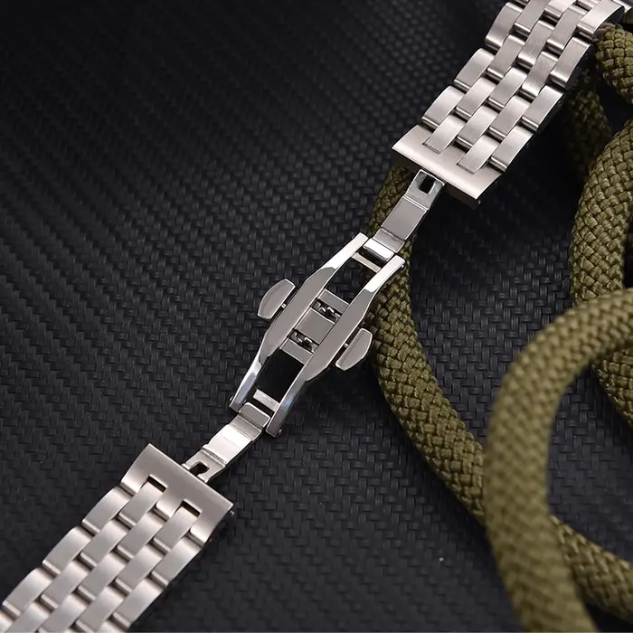 Bracelet de montre en acier pour Jubilee Flat Watch