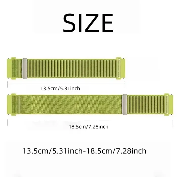 Bandes en nylon pour TicWatch Pro 5, bracelet élastique en nylon velcro souple