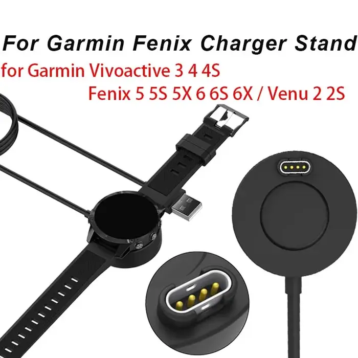 Chargeur USB pour montre connectée Garmin Forerunner 965 955 945 935 745 265 255 245 55 45