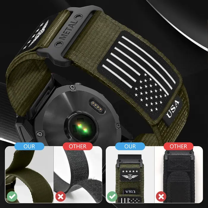 Sangle à boucle de sentier pour Garmin Fenix 8 7X 7 Pro