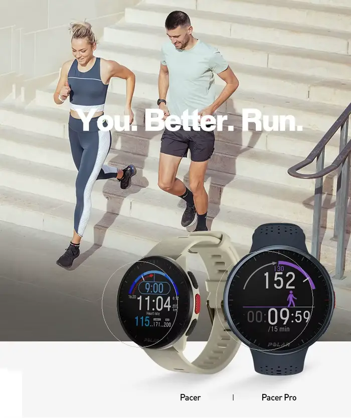 Protecteur d'écran pour montre intelligente Polar Pacer Pro HD