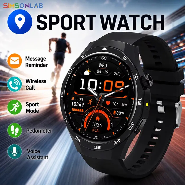 Nouvelle Smartwatch 2026 pour Hommes et Femmes
