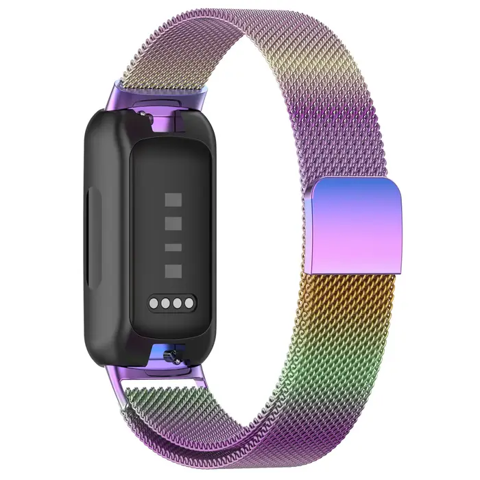 Bracelet magnétique en métal pour Fitbit inspire 3