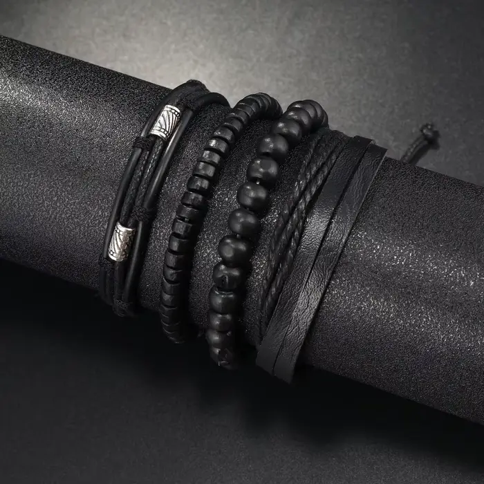 Bracelet en cuir pour hommes
