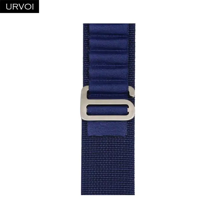 URVOI boucle alpine pour Apple Watch Ultra3 2 Series11 10 9 8 7 SE3 bracelet de fermeture à crochet G noir polyester