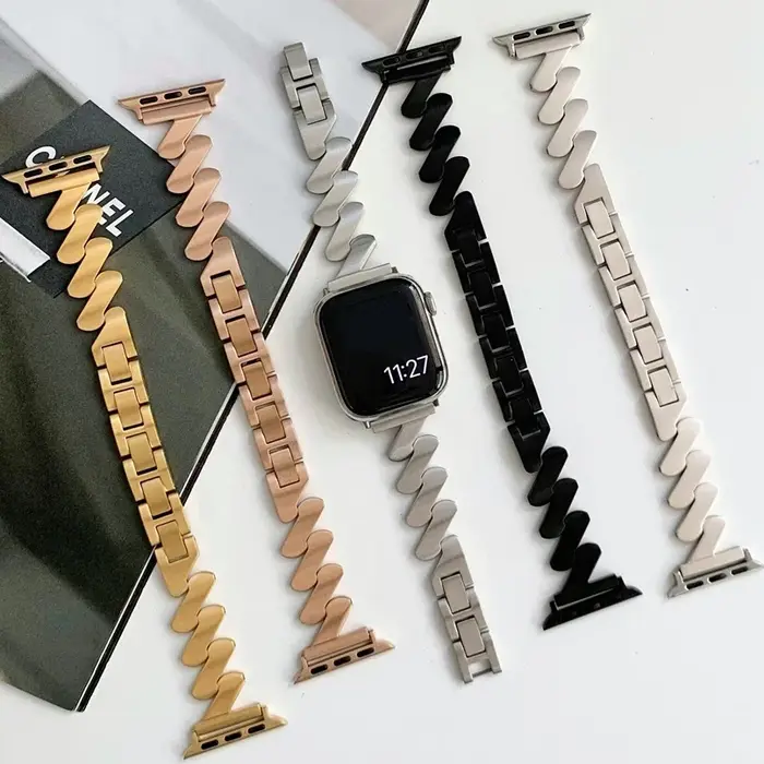 Bracelet chaîne pour Apple Watch