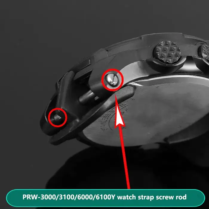 Accessoires de bracelet de montre pour mol PRW-3000/3100/6000/6100Y