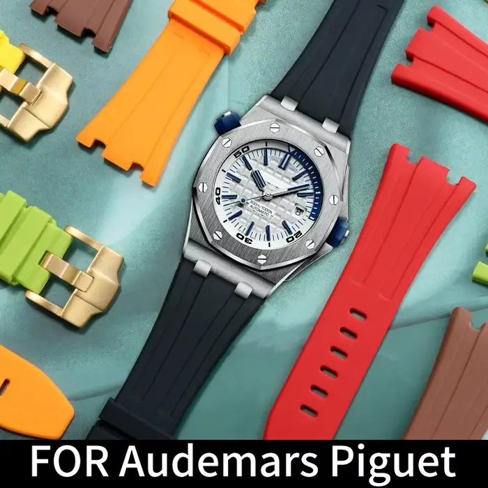Bracelet de montre en silicone de haute qualité