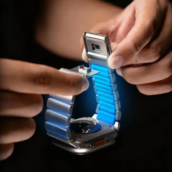 Bracelet Titanium Stratos pour Apple Watch 1- 11 SE