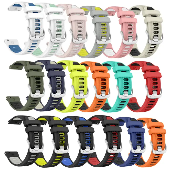 Bracelet de montre en silicone pour Garmin Forerunner70