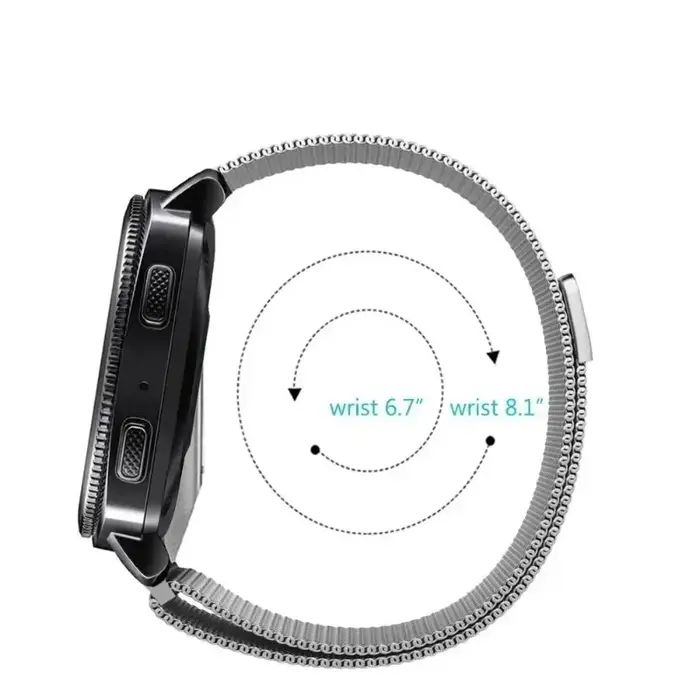 Bracelet magnétique en acier inoxydable pour Amazfit Bip Max