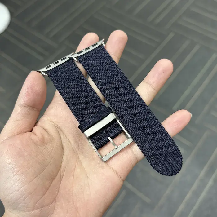 Nouveau Kebitt En Mer Bleu Nuit bracelet Iwatch à tour unique pour Apple Watch Ultra 3 2 série 1110 9 8 7 6 5 4 SE 3 bracelet 46MM 45 49MM