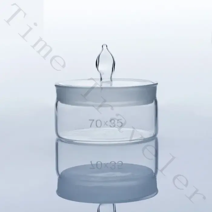 Pot de lavage en verre pour mouvements de montre