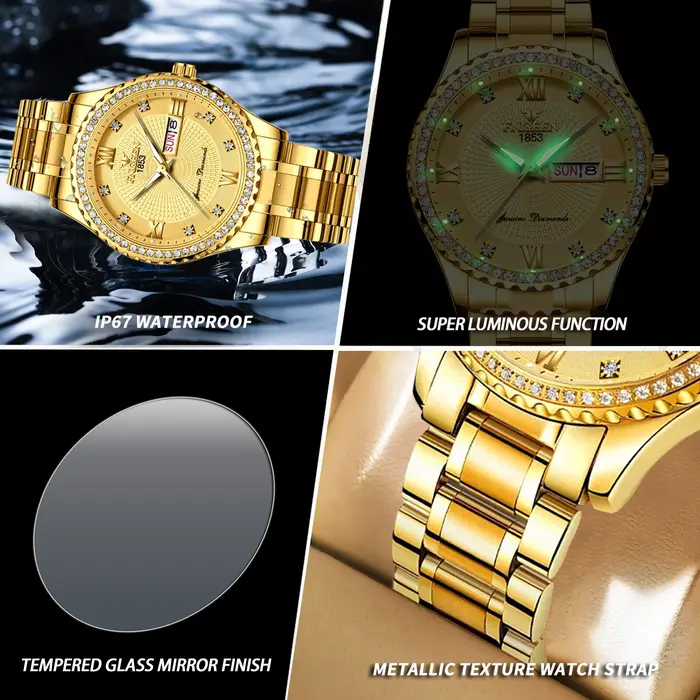 Montre homme BINBOND, précise