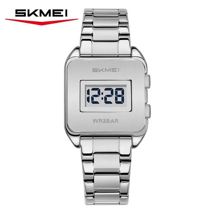 Montre digitale pour femme SKMEI 2597, style rétro, étanche 30M, montre décontractée pour femme, rel